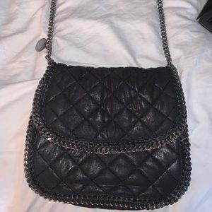 Stella McCartney Navy Shoulder Bag